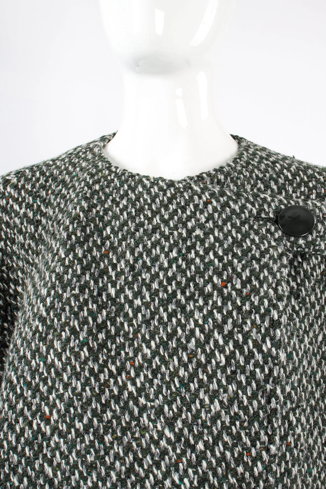 Speckled Cocoon Jacket