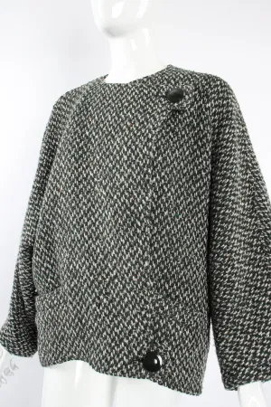 Speckled Cocoon Jacket