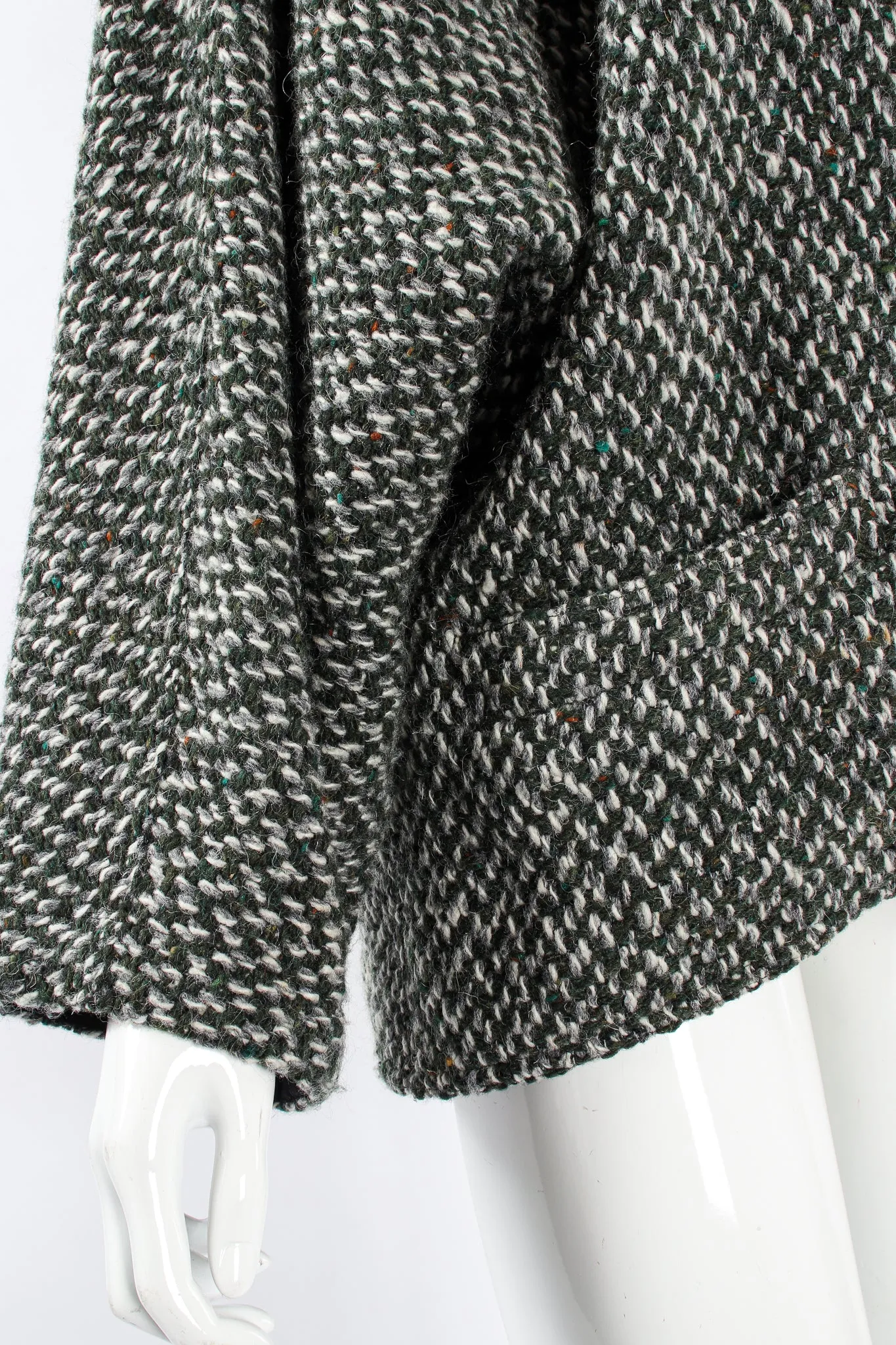 Speckled Cocoon Jacket