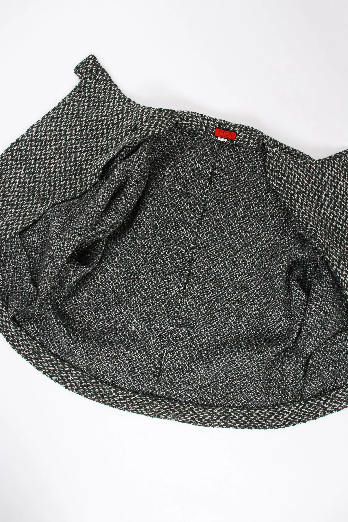 Speckled Cocoon Jacket