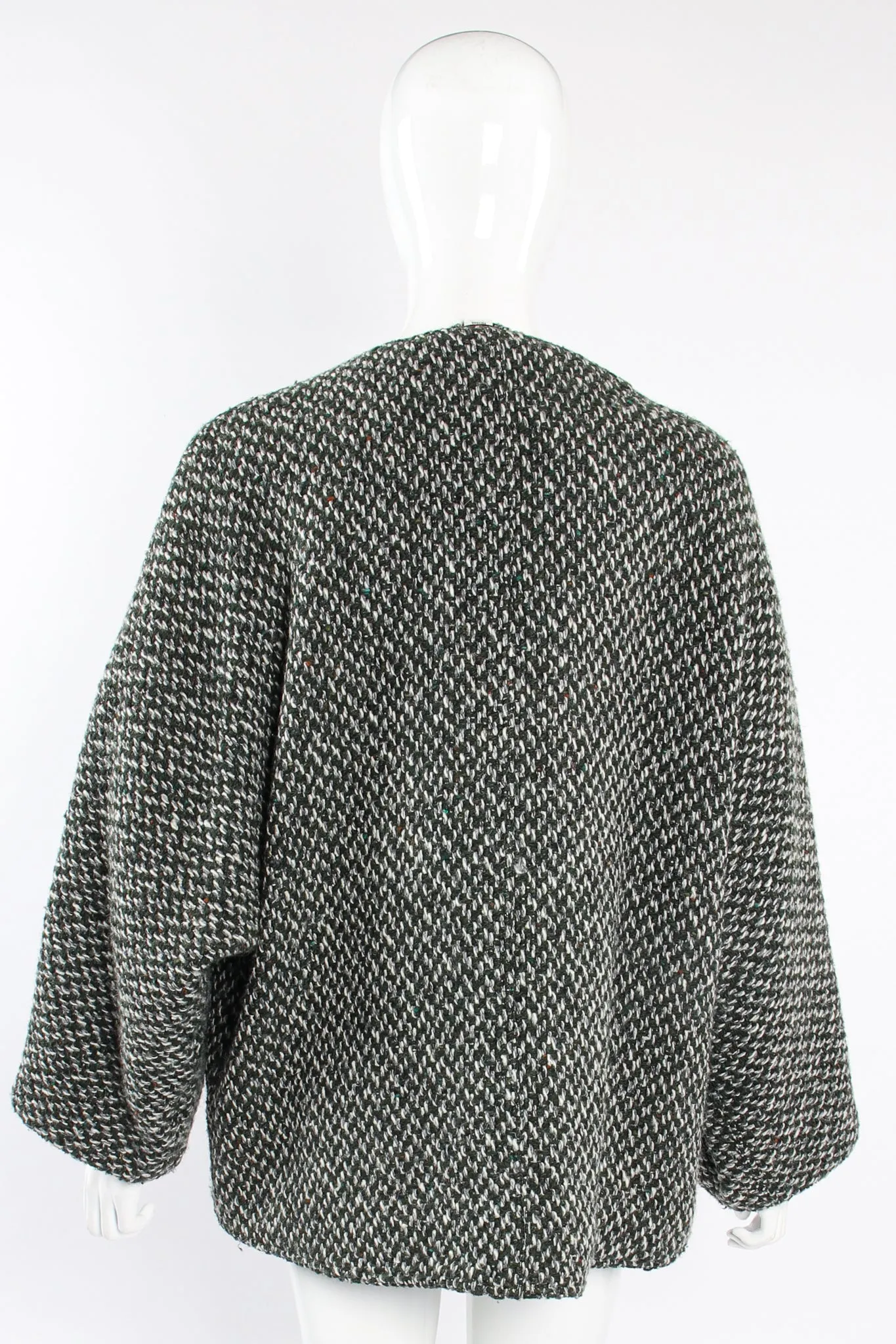 Speckled Cocoon Jacket