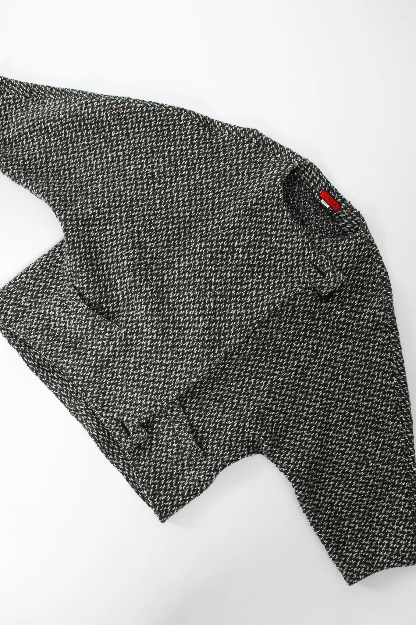 Speckled Cocoon Jacket