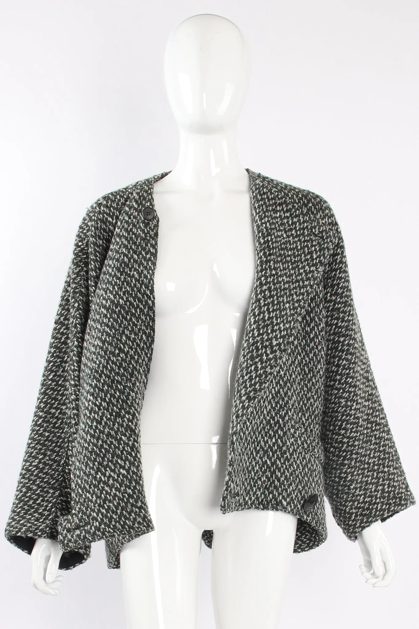 Speckled Cocoon Jacket