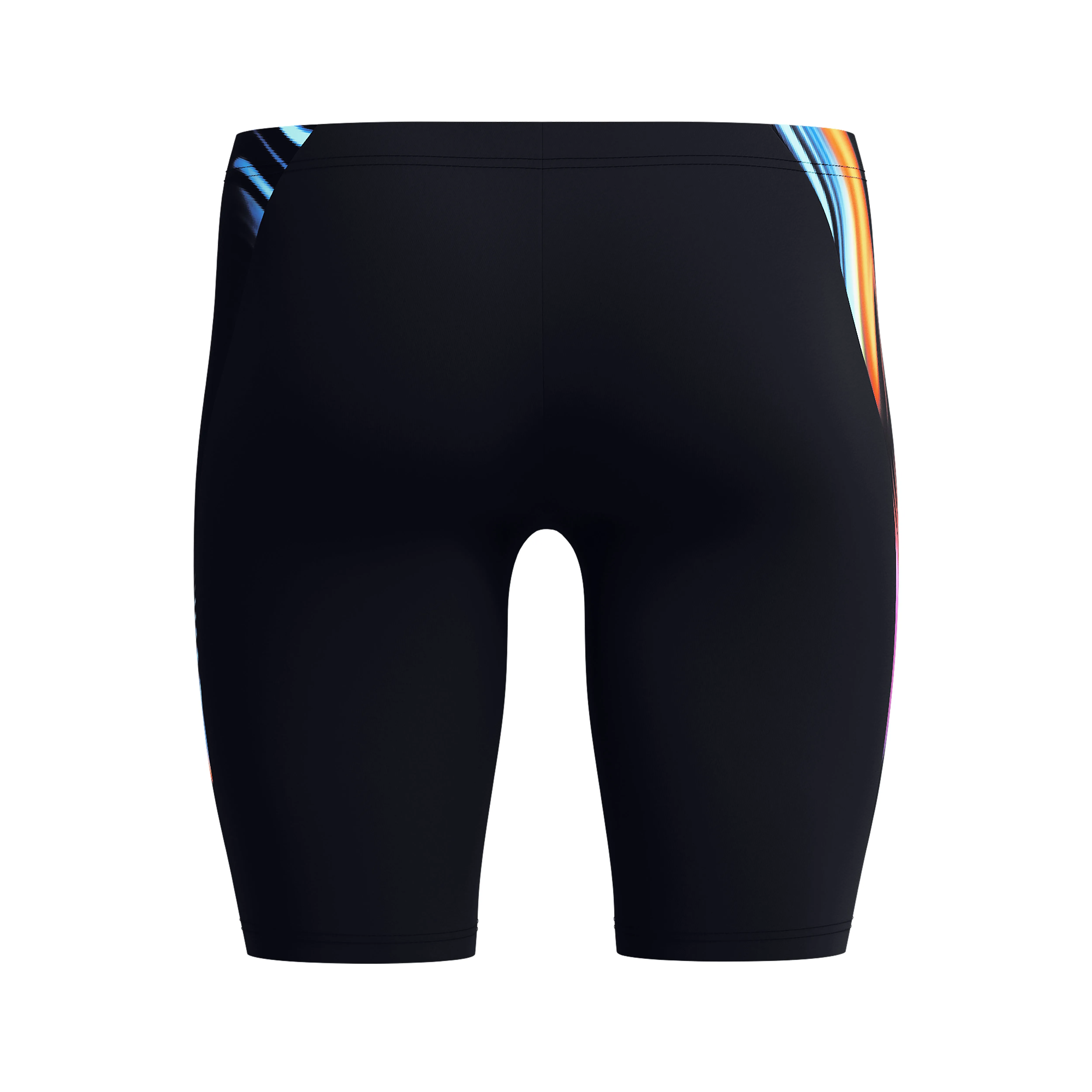Speedo - Mens - Digital V Cut Jammer Lava Blur/Black