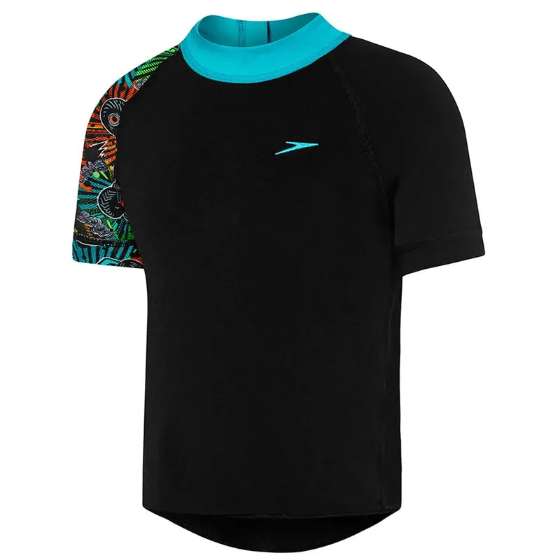 SPEEDO TODDLER BOYS TRUCKS SHORT SLEEVE SUN TOP