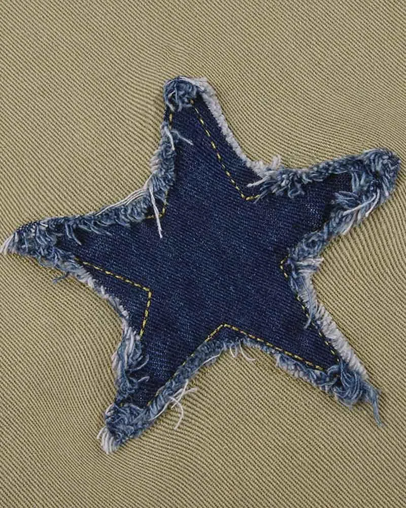 Spoils Maxi Denim Star Skirt