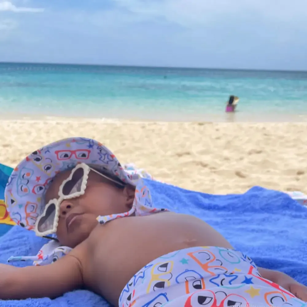 SQUIRT - Rainbow Sunnies UV Legionnaires Sun Hat