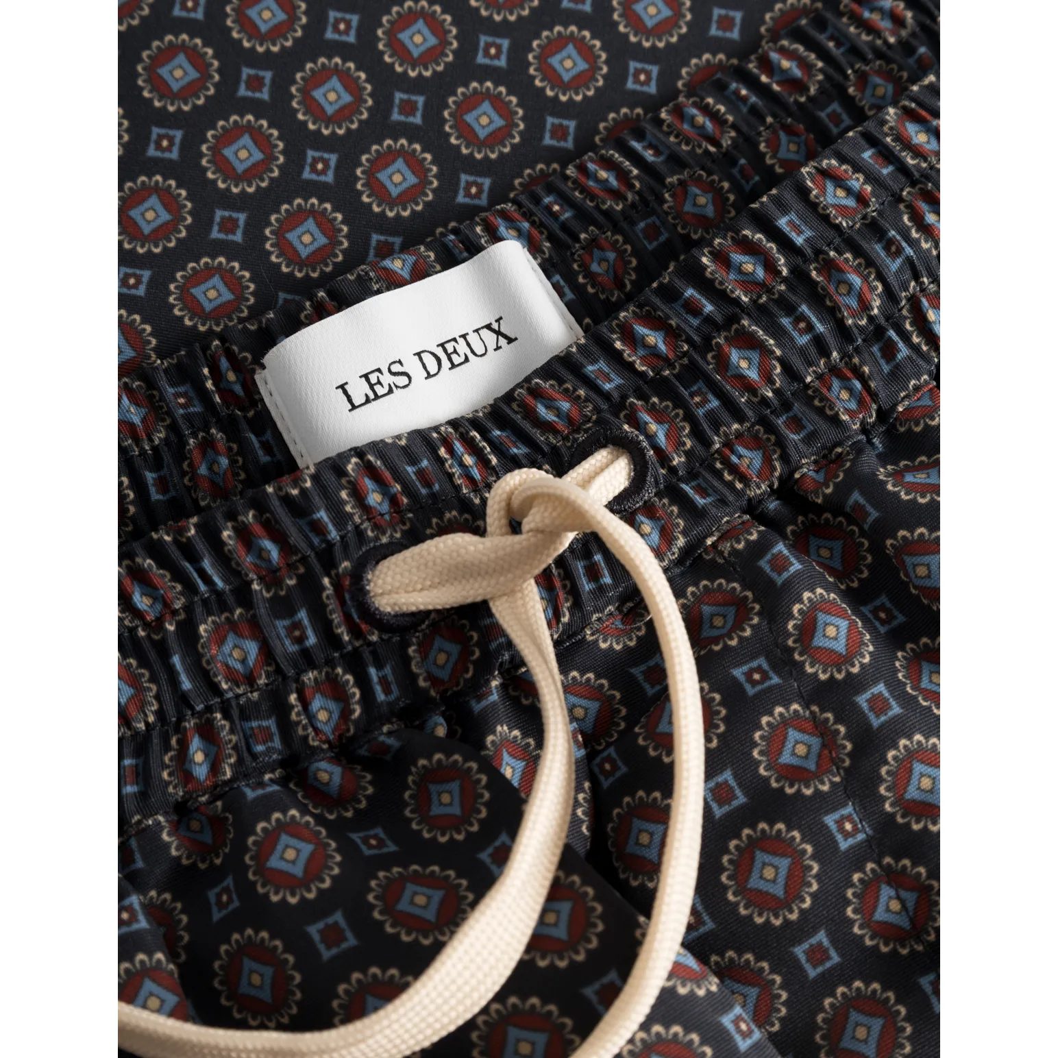 Stan AOP Swim Shorts 2.0, Dark Navy/Washed Denim Blue