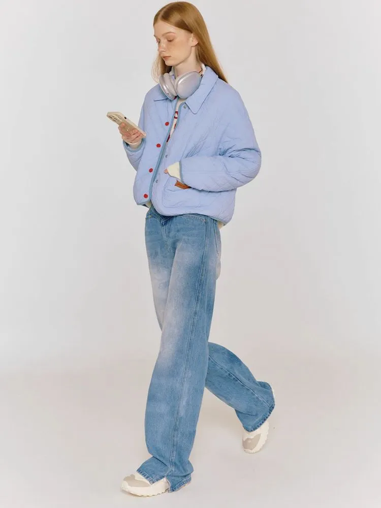 Straight casual pants【s0000005073】