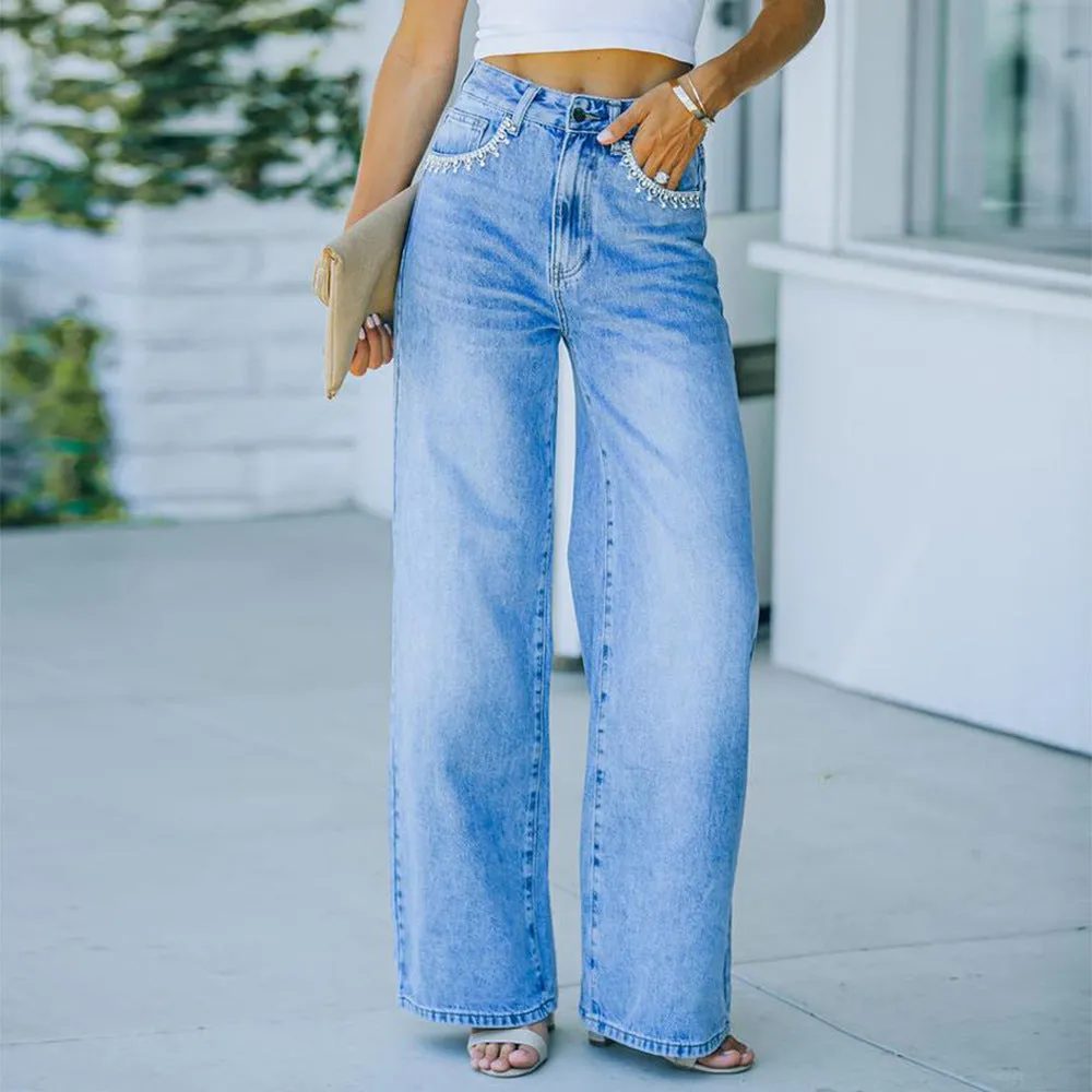 Stunncal Temperament Casual Loose Jeans