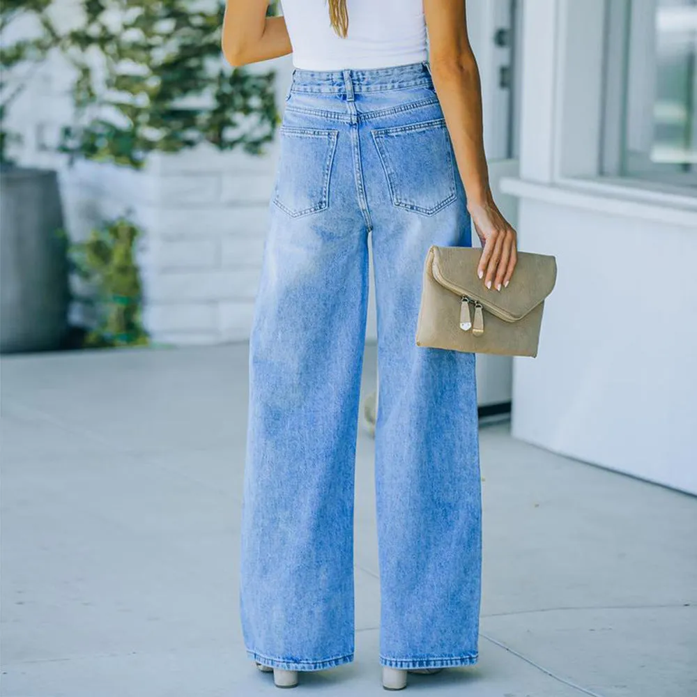 Stunncal Temperament Casual Loose Jeans