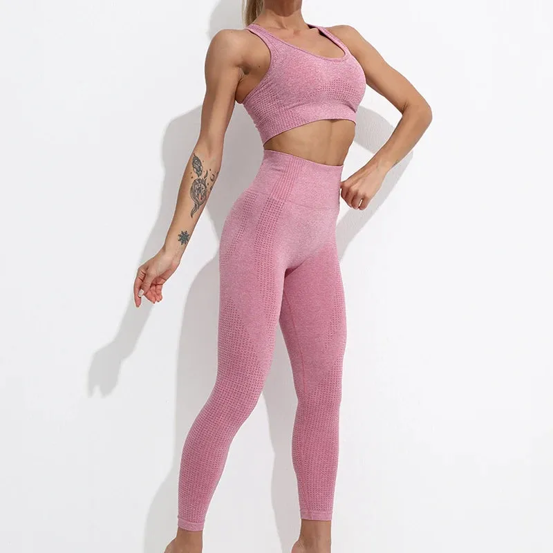 Summer Seamless Yoga Set for Women