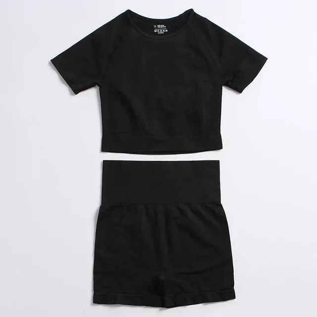 Summer Seamless Yoga Set for Women