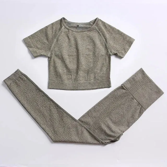 Summer Seamless Yoga Set for Women