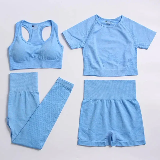 Summer Seamless Yoga Set for Women