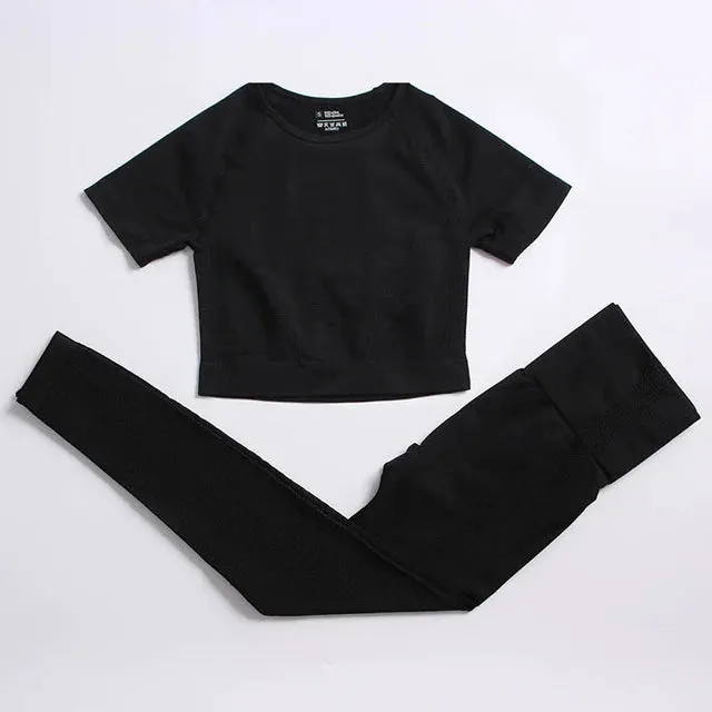 Summer Seamless Yoga Set for Women