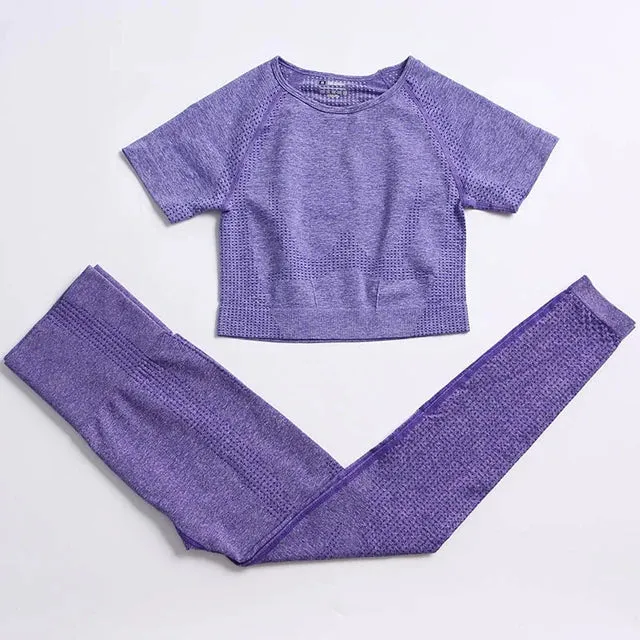 Summer Seamless Yoga Set for Women
