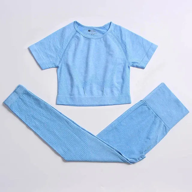 Summer Seamless Yoga Set for Women