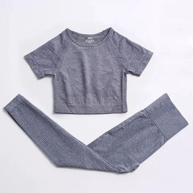 Summer Seamless Yoga Set for Women