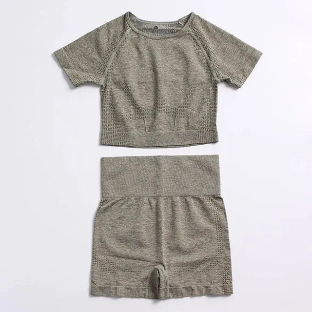 Summer Seamless Yoga Set for Women