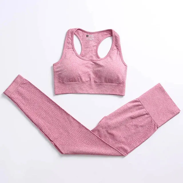 Summer Seamless Yoga Set for Women