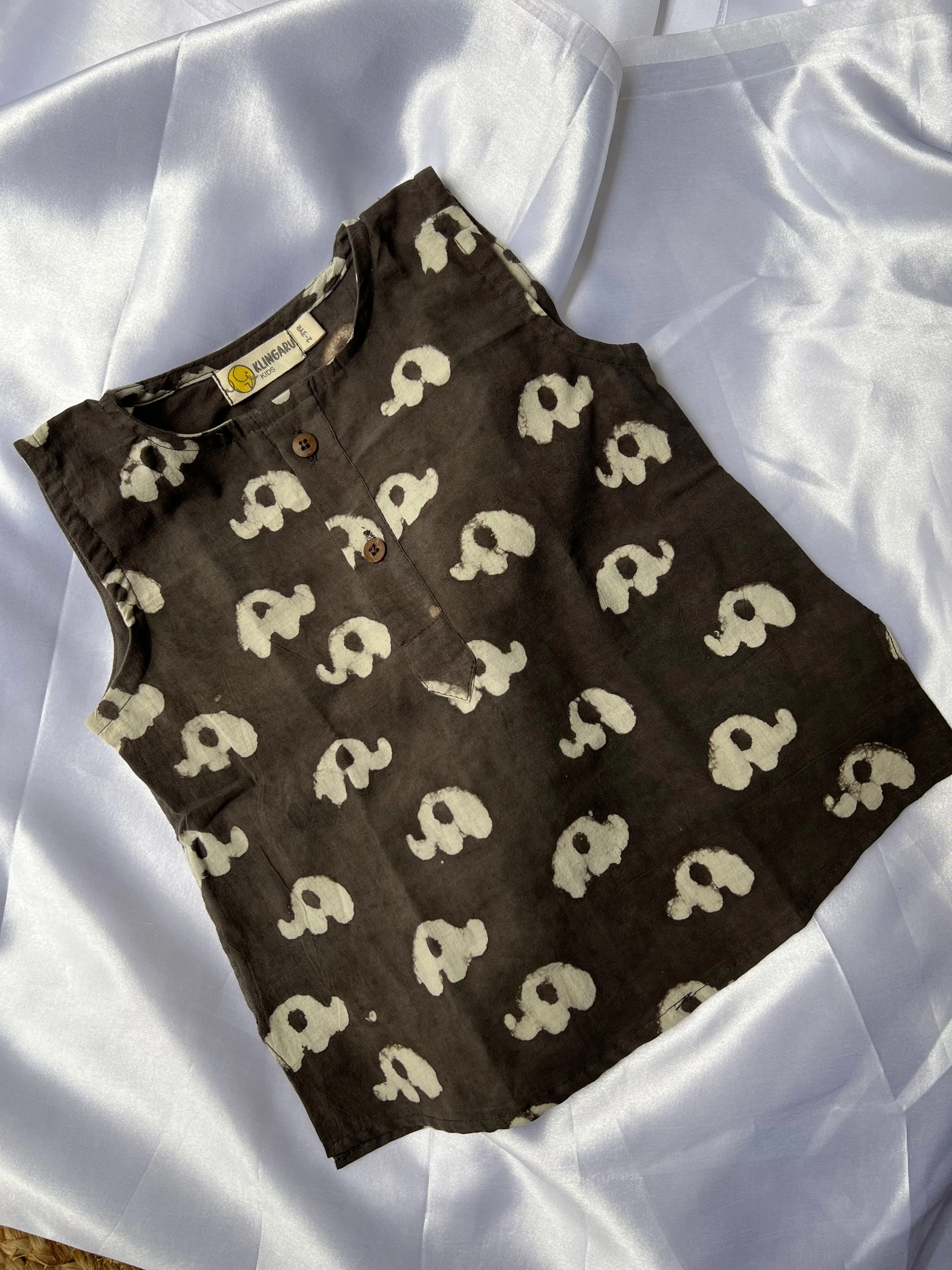 Summer Sleeveless Unisex Short Kurtas - Ellie