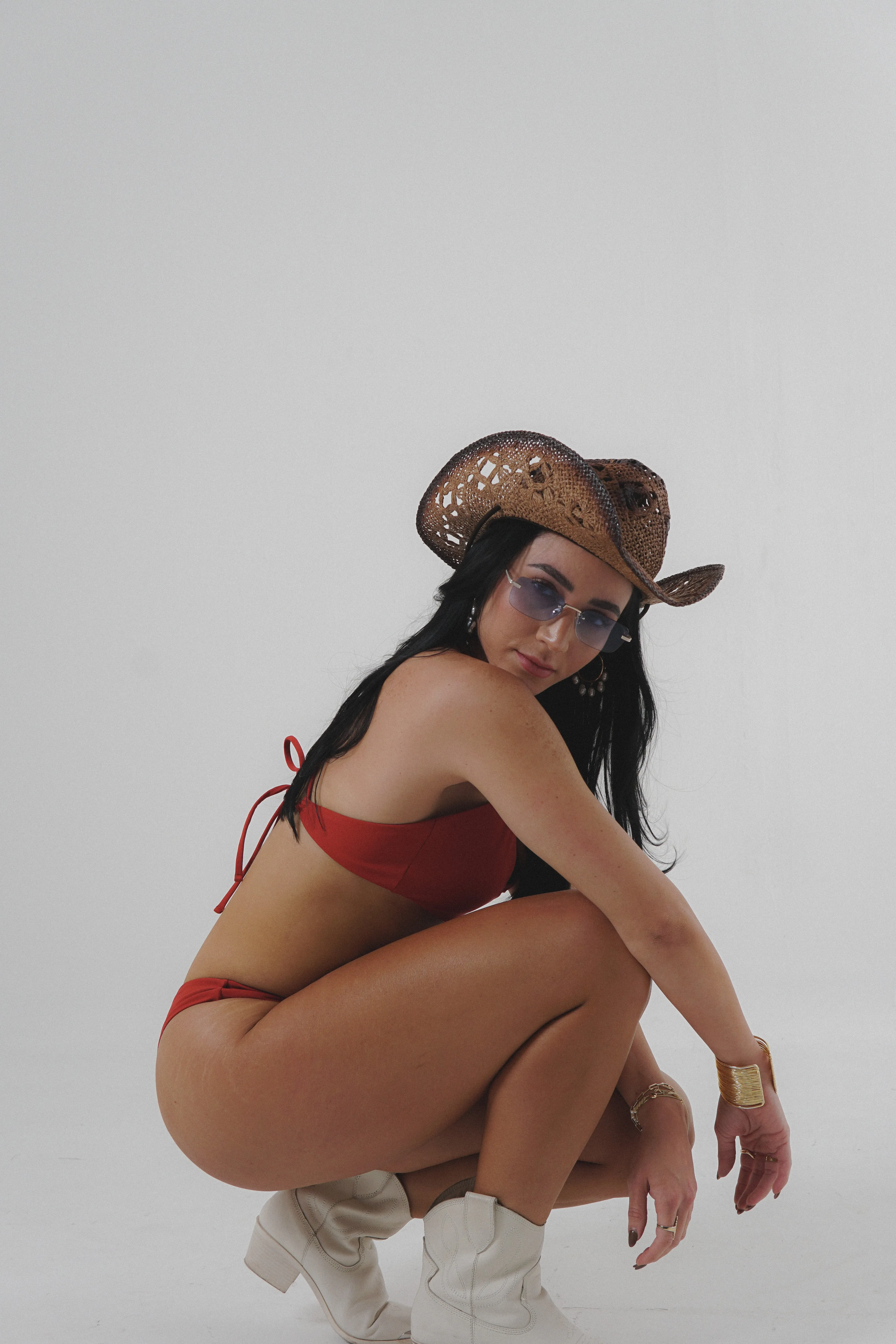 Surf Inti Rojo Bikini Bottom