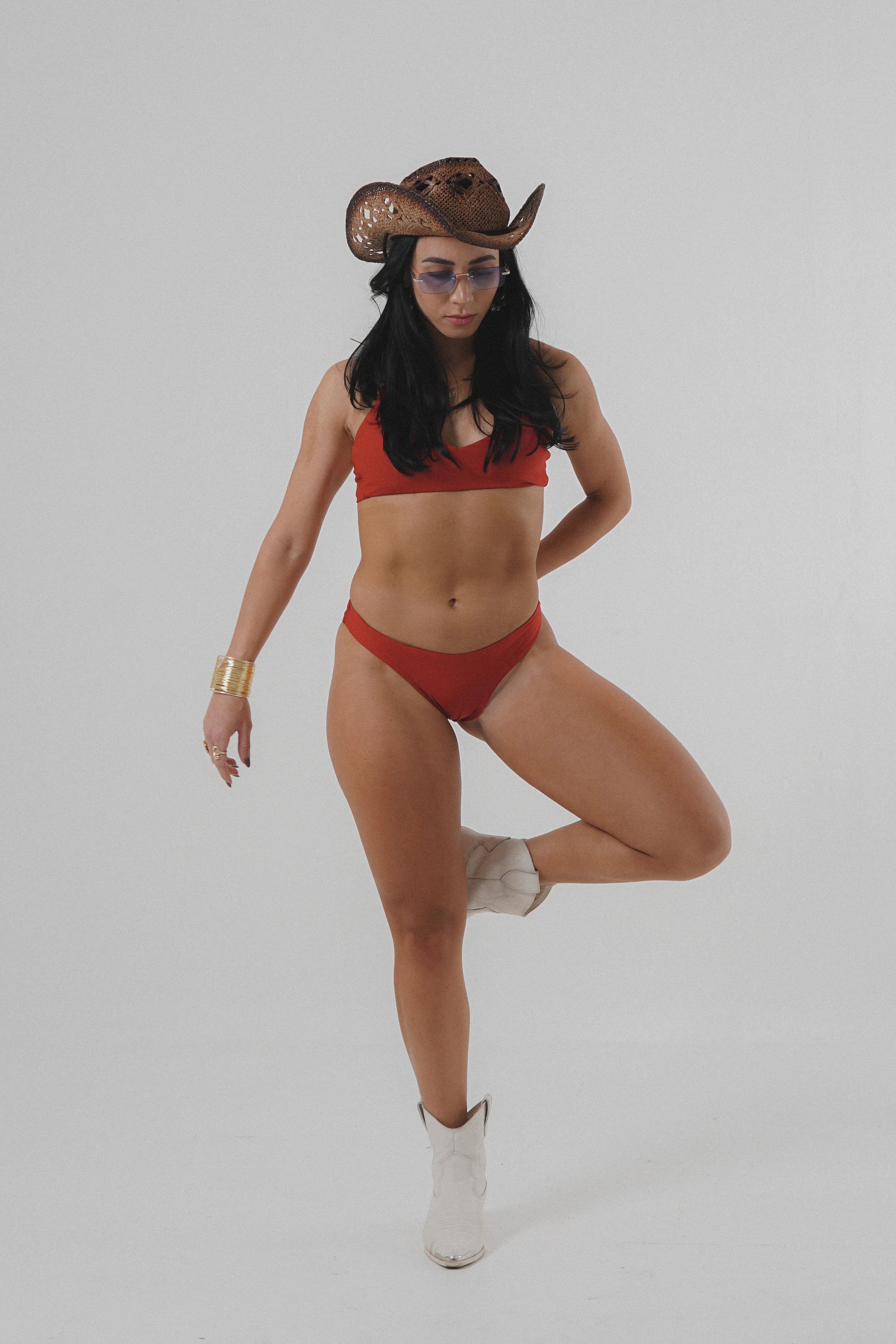 Surf Inti Rojo Bikini Bottom