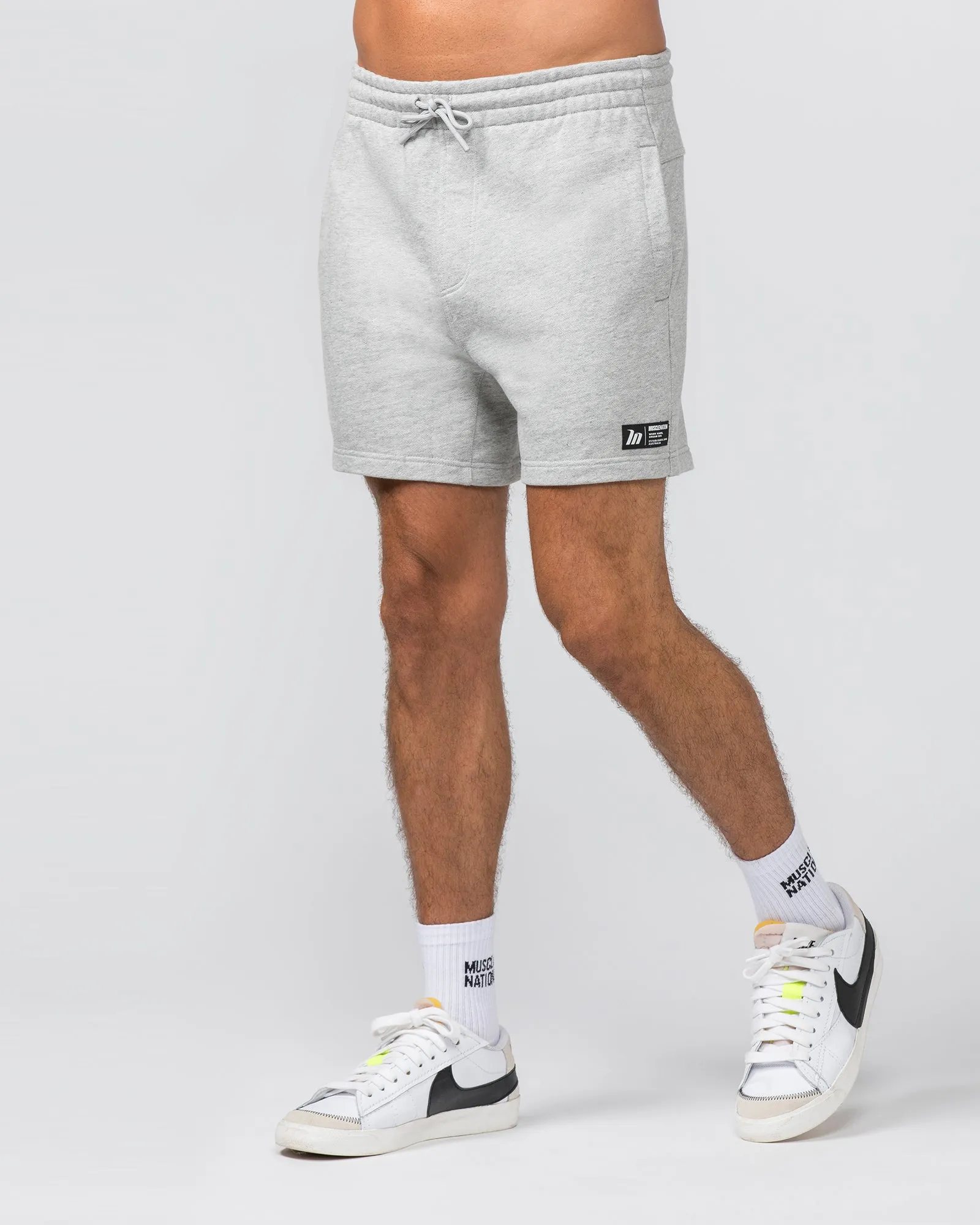 Sweat 5'' Shorts - Grey Marl