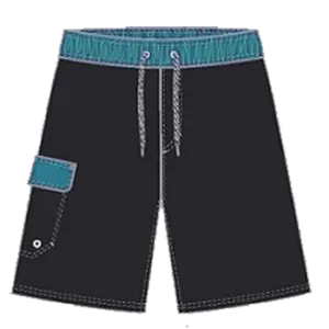 Swimwear Boys's Bold Band & Pocket Swimsuit