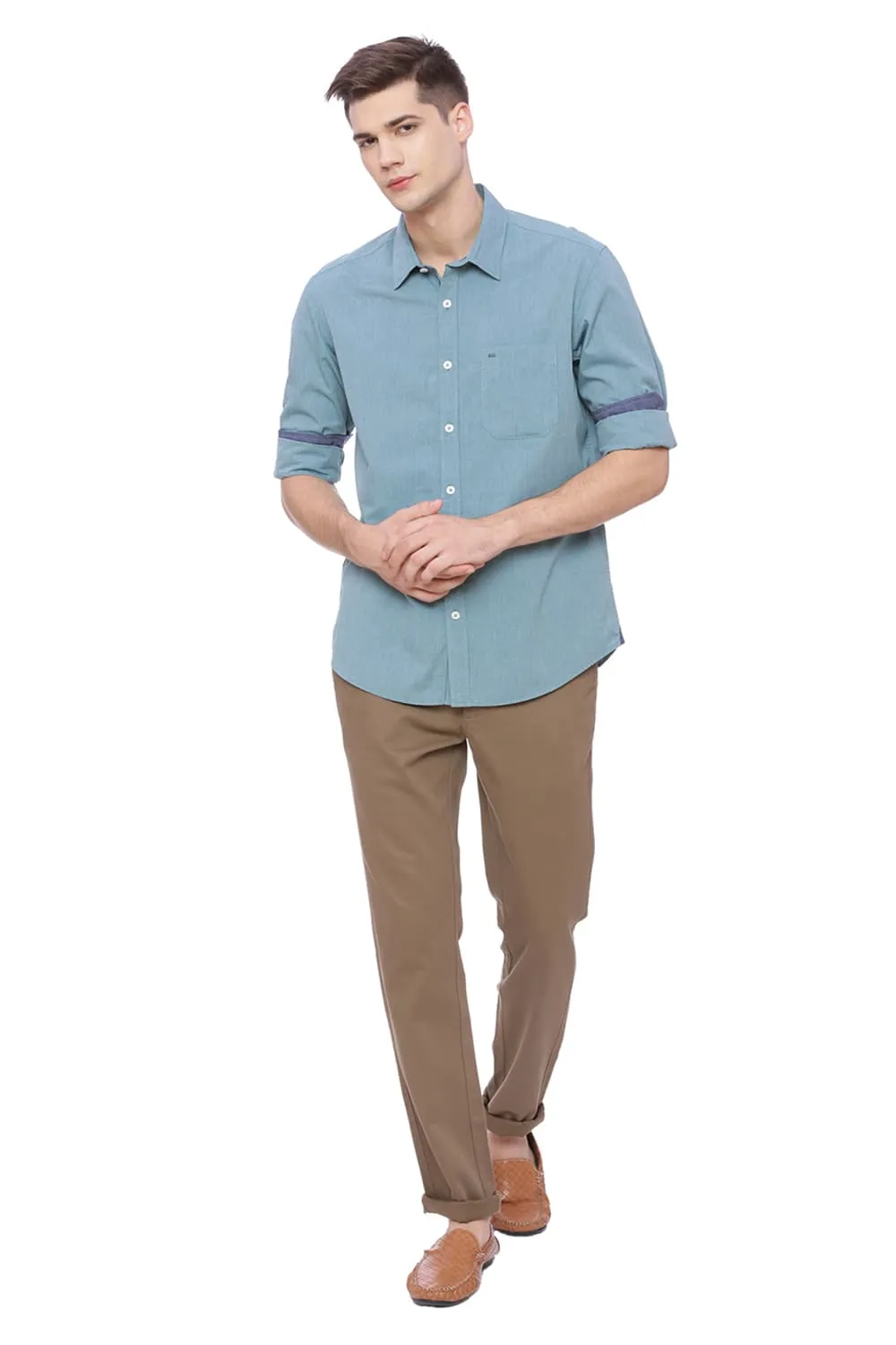 Tapered Fit Stretch Trouser