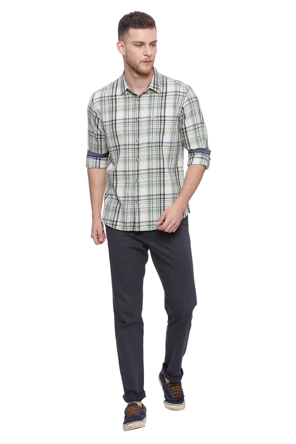 Tapered Fit Stretch Trouser