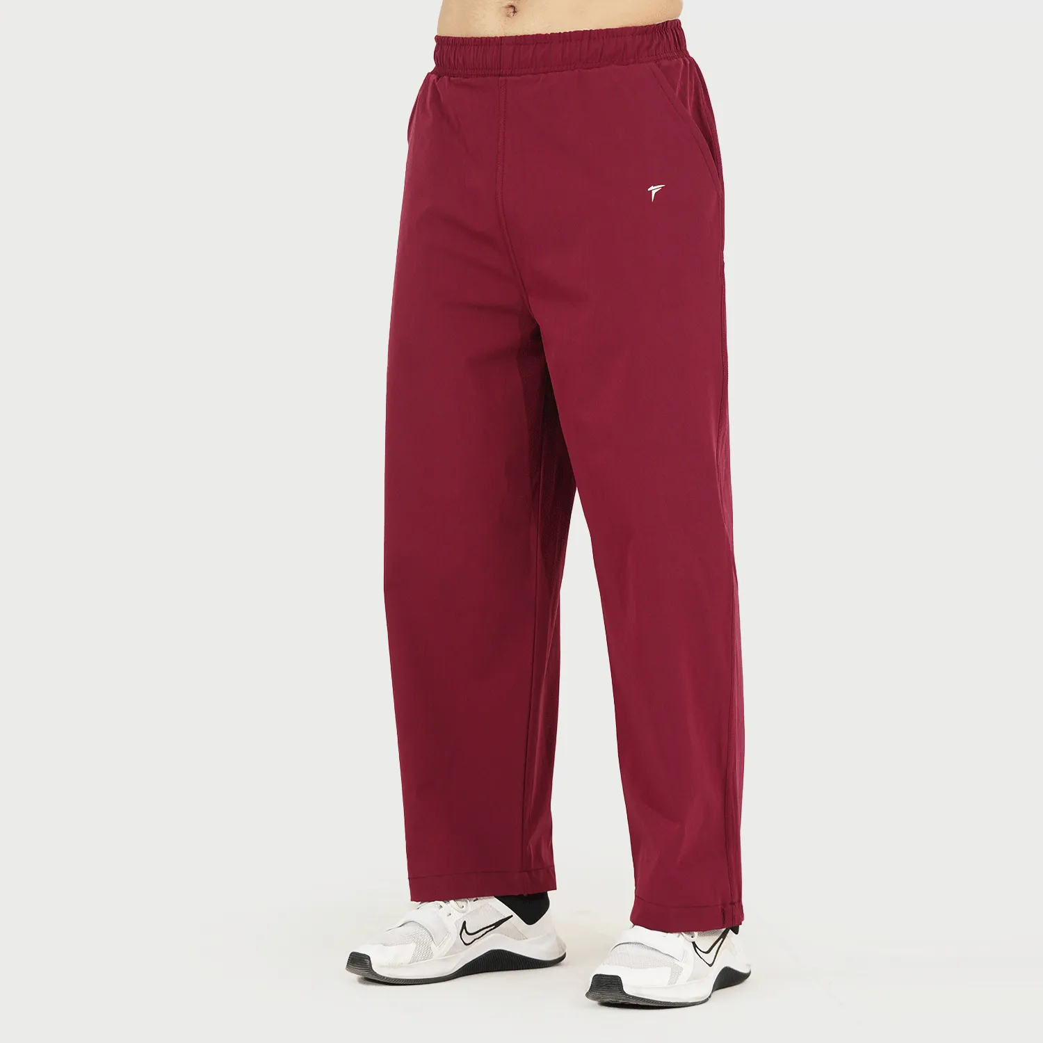 Tf-Premium Maroon Crinkle Bottoms