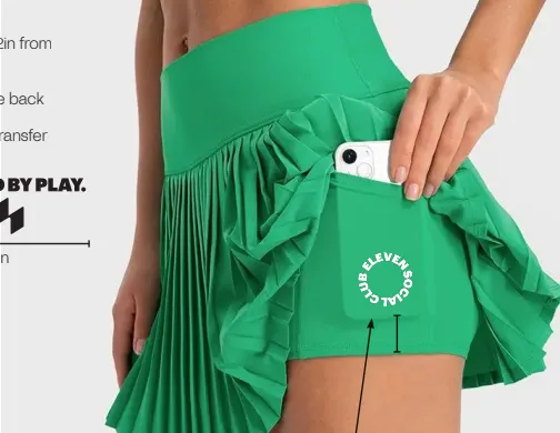 The Avery Performance Skirt (Fashionable Golf Skirts with Pockets)