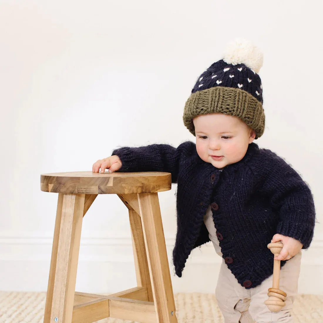 The Blueberry Hill - Classic Cardigan - Navy