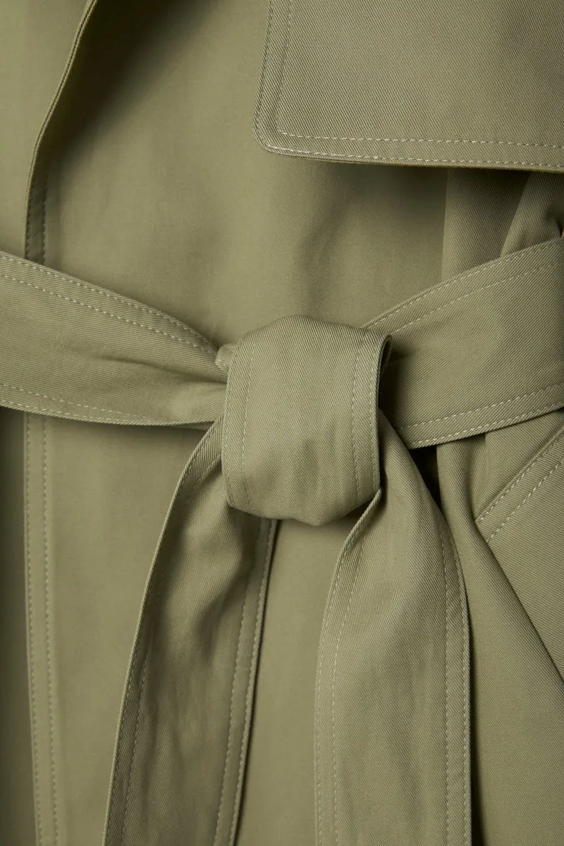THE CLASSIC TRENCH - GREEN