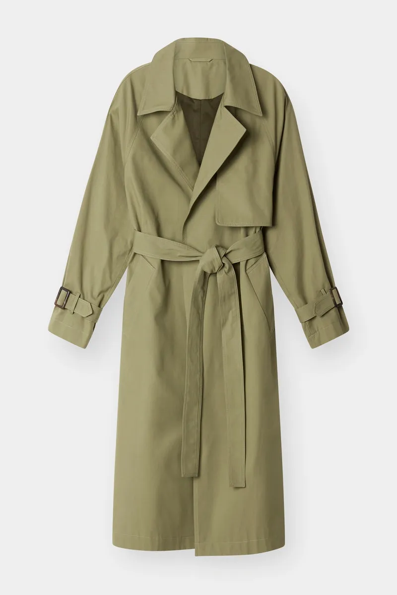 THE CLASSIC TRENCH - GREEN