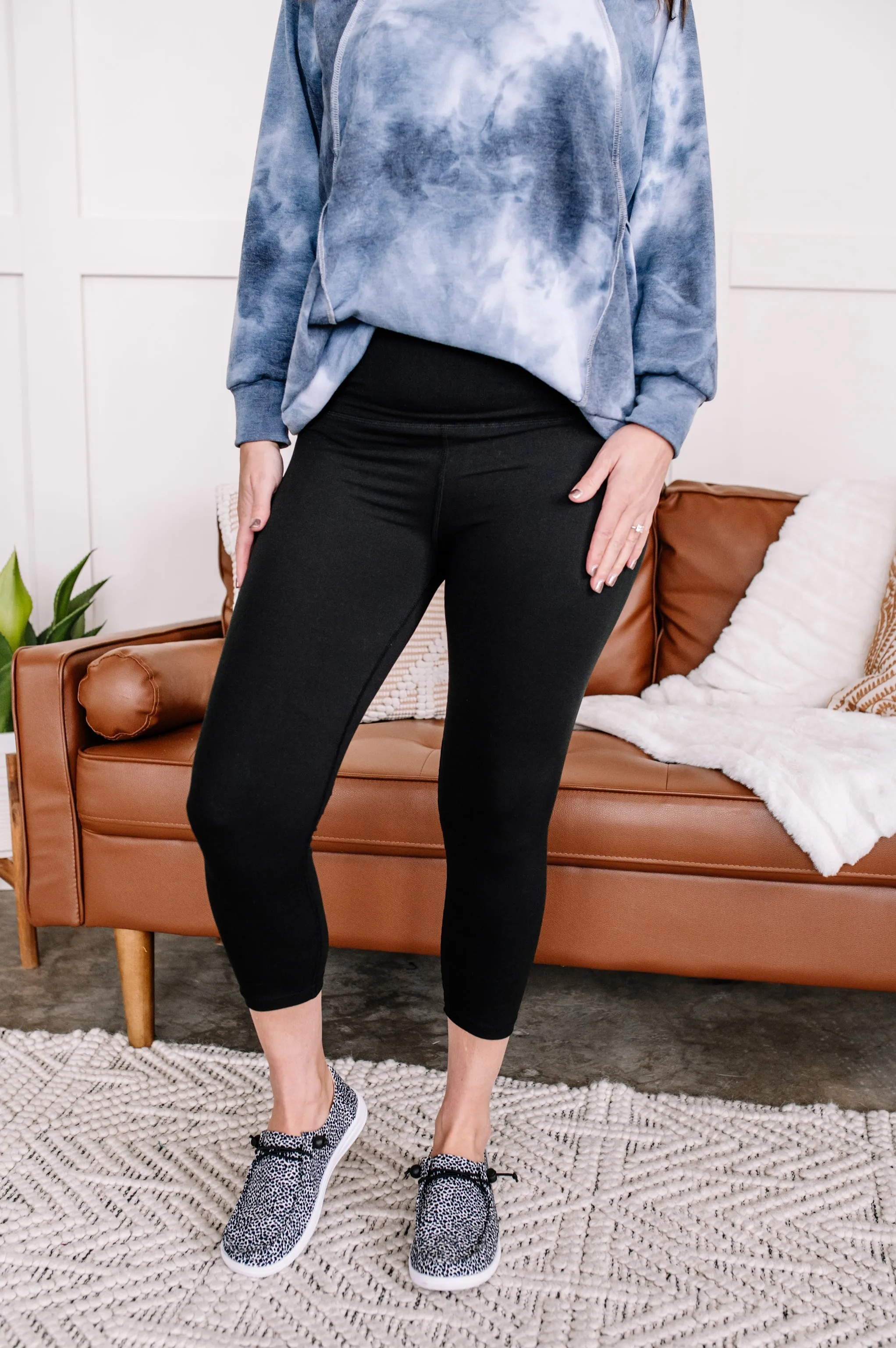 The Last Capri Leggings You'll Ever Need In Rich Black