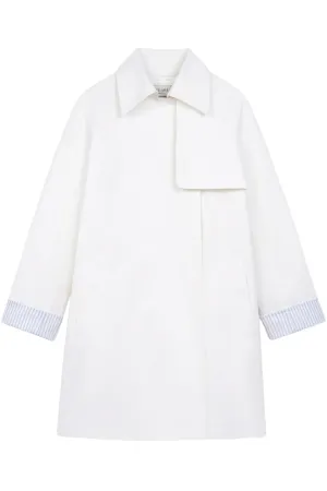 The Shift Raincoat | White