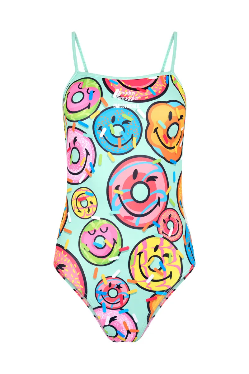 Thin Strap Racer in SmileyWorld Donuts