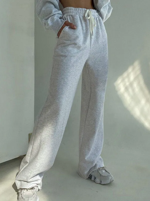 Tie-Waist Comfort Sweatpants