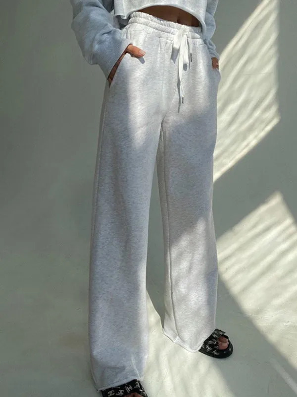 Tie-Waist Comfort Sweatpants