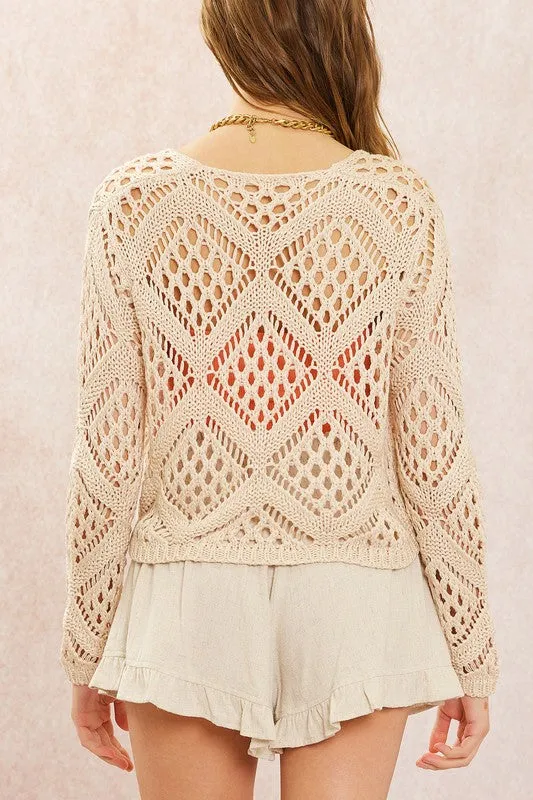 Tiki Resort Cardigan