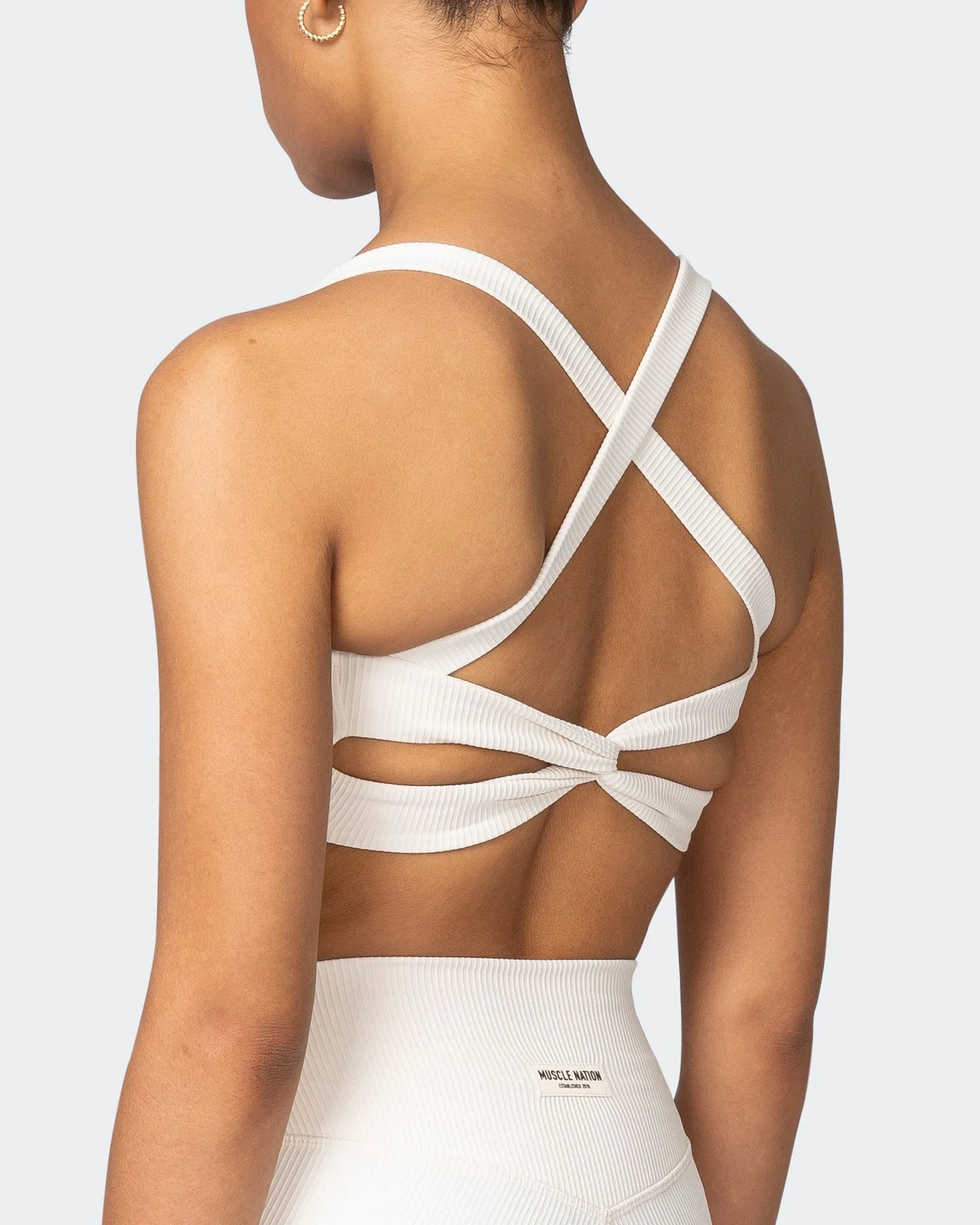 Twist Rib Bra - Dew Everyday Support