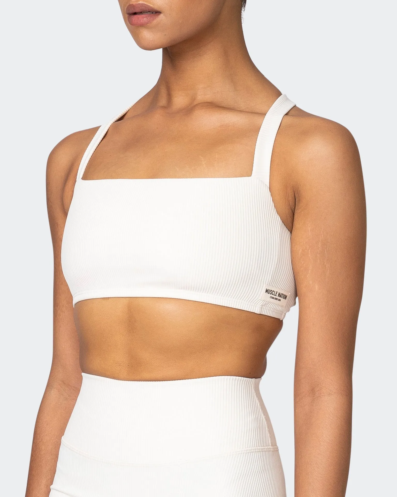 Twist Rib Bra - Dew Everyday Support