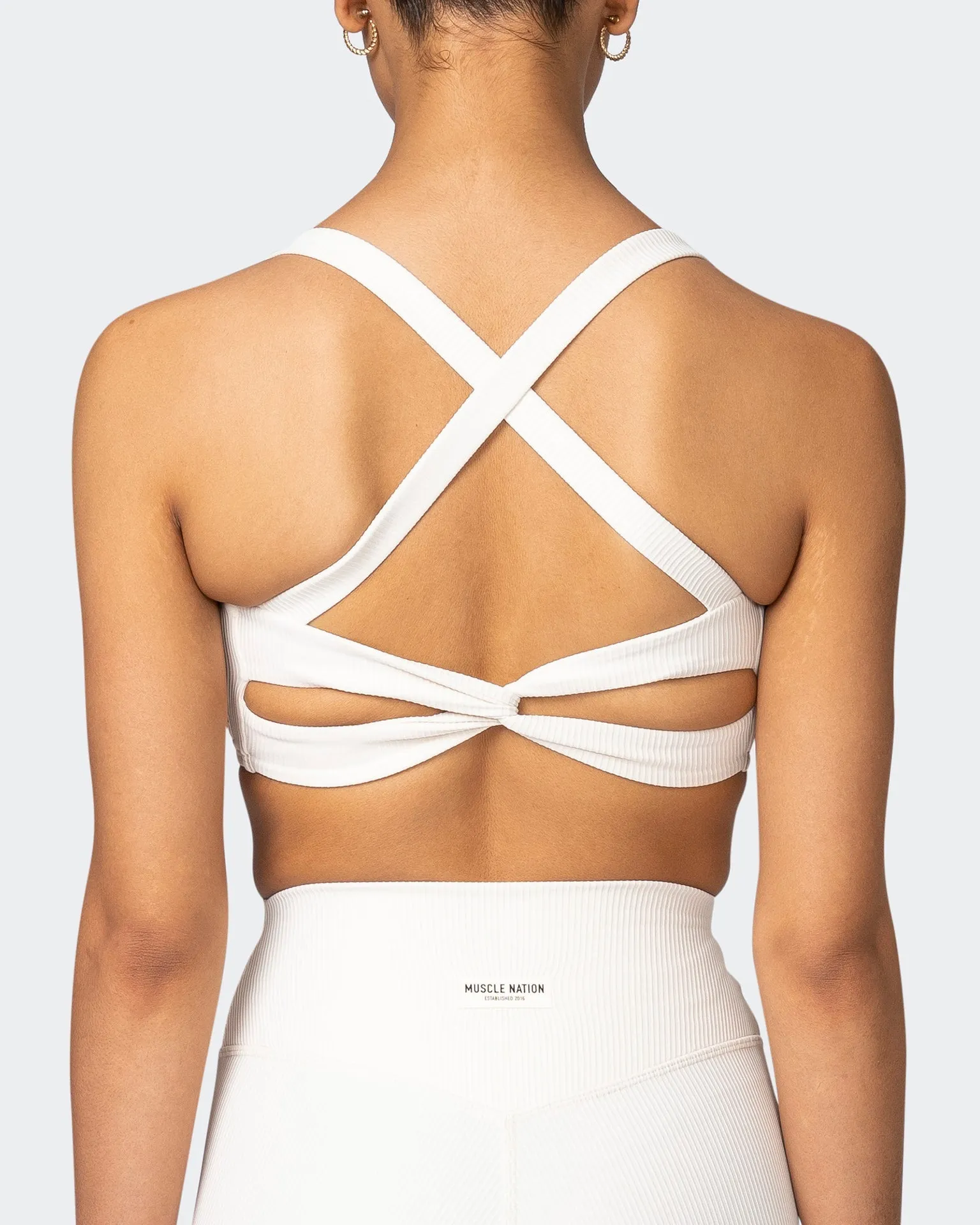 Twist Rib Bra - Dew Everyday Support