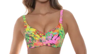Underwire Tank-Reversible High Leg Bikini
