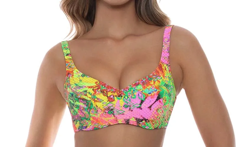 Underwire Tank-Reversible High Leg Bikini