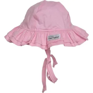 UPF 50  Double Ruffle Hat, Pastel Pink