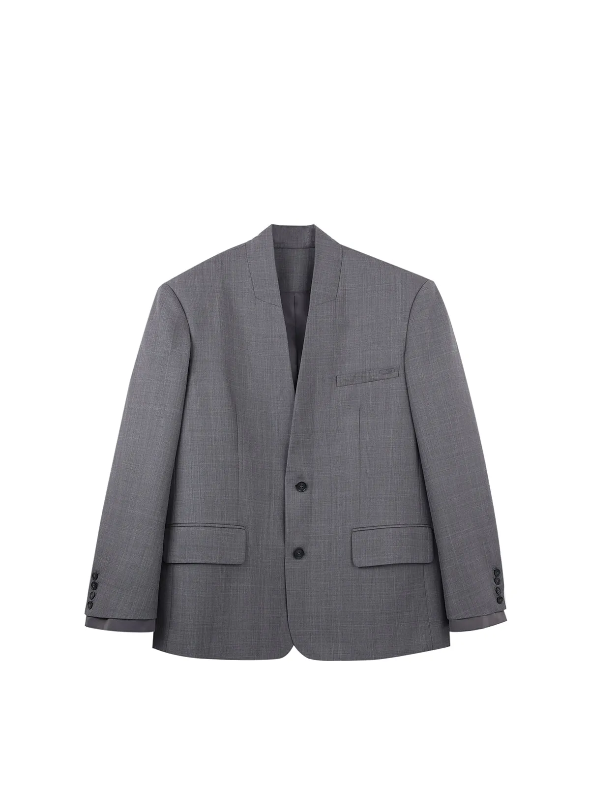 V-Neck Suit Blazer